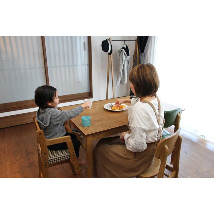 キッズチェア ハイタイプ 天然木 ハイチェア チェック 子ども用 キッズチェア ハイタイプ 天然木 ハイチェア チェック 子ども用