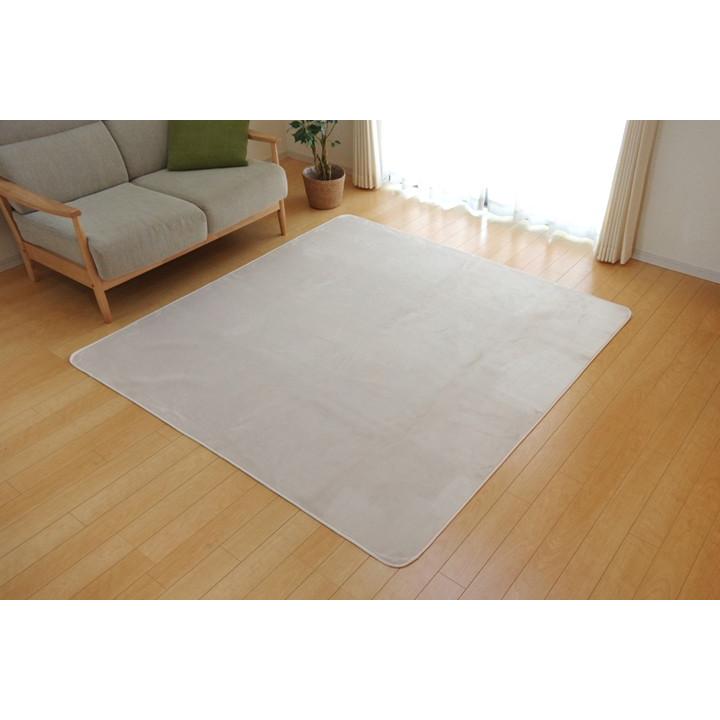 ラグ カーペット 1畳 洗える 抗菌 防臭 無地 「ピオニー」 約92×185cm