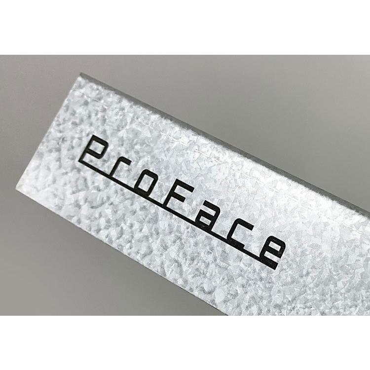 燕三条製 PROFACE ガルバリウムソリッドシェルフ3段 350×600×1200 クロムメッキポール スチールラック スチールシェルフ ラック キッチンラック 代引不可の画像
