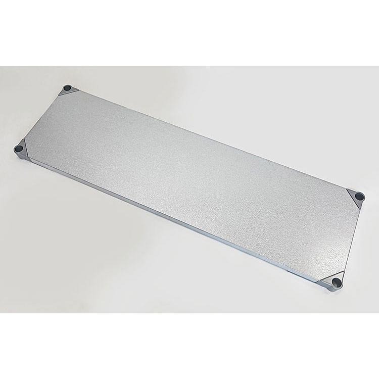 ※法人様限定販売 燕三条製 PROFACE ガルバリウムソリッドハンガーラック4段 350×1200×2100 クロムメッキポール スチールラック スチールシェルフ 代引不可の画像