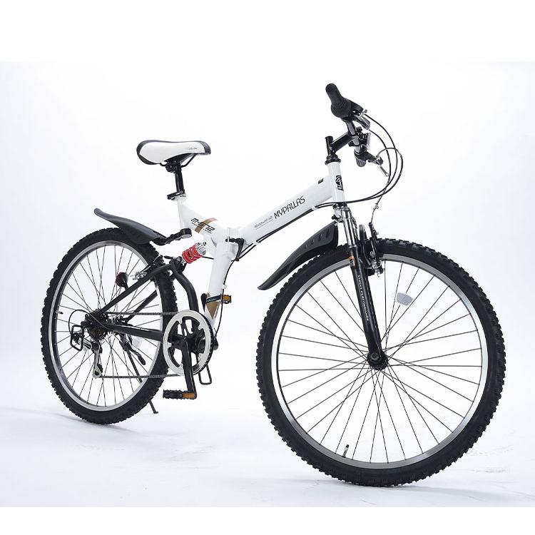 マイパラス 自転車 M-672 MTBタイプ 26インチ 折りたたみ 折り畳み W