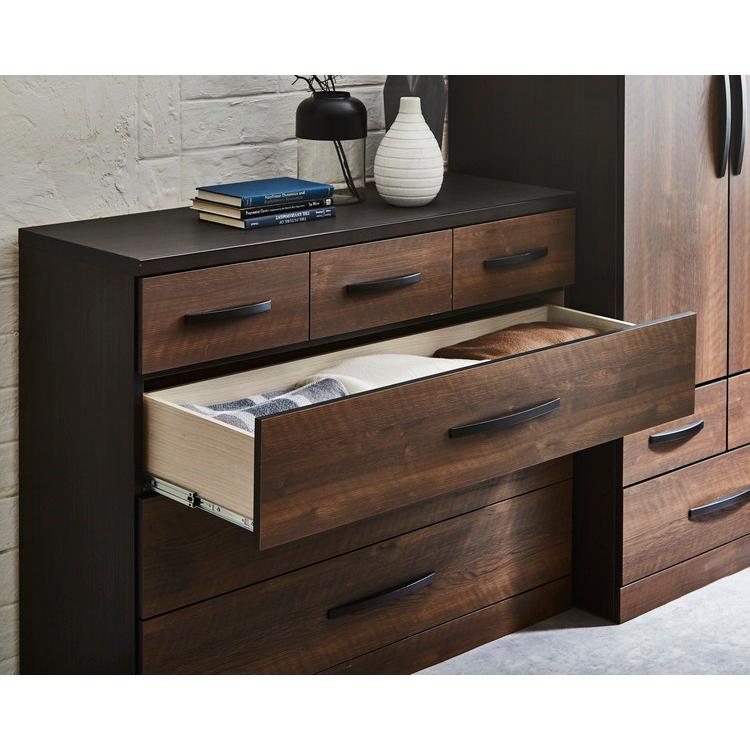 チェスト 箪笥 たんす タンス 4段 6杯 幅120 奥行43 高さ98 木製 木目