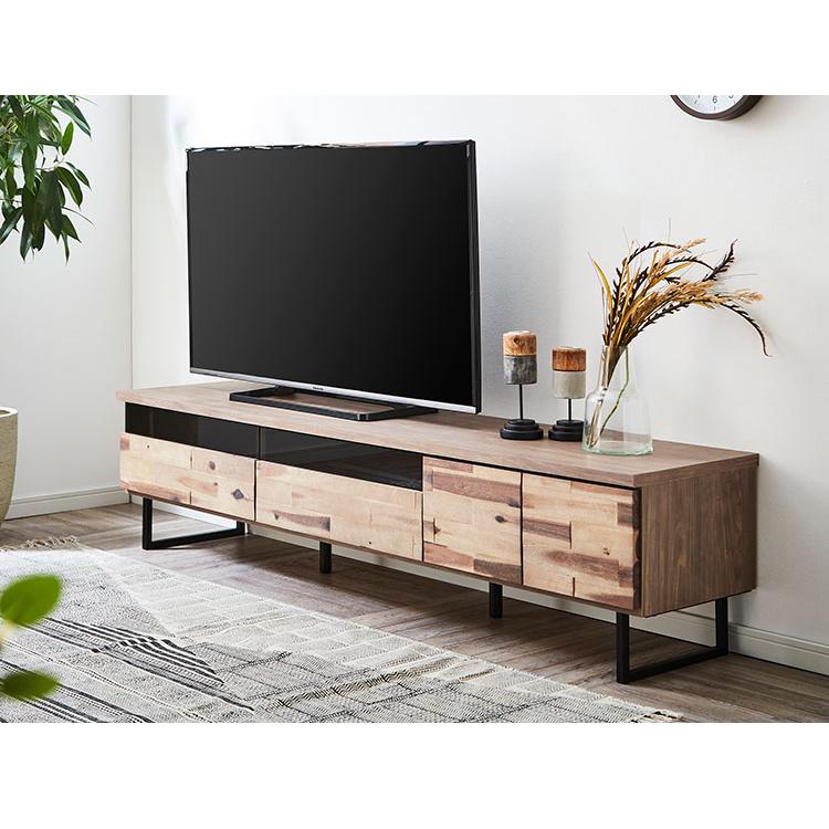テレビ台 幅180cm アカシア無垢材 天然木 日本製 おしゃれ 北欧 テレビ台 幅180cm アカシア無垢材 天然木 日本製 おしゃれ 北欧