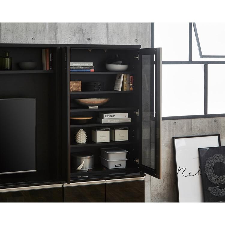 壁面収納 テレビ台 幅260 奥行42 高さ165 ハイタイプ おしゃれ 大容量