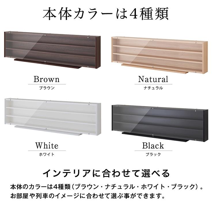 日本製 トレイン ディスプレイ キャビネット 幅113cm コレクション