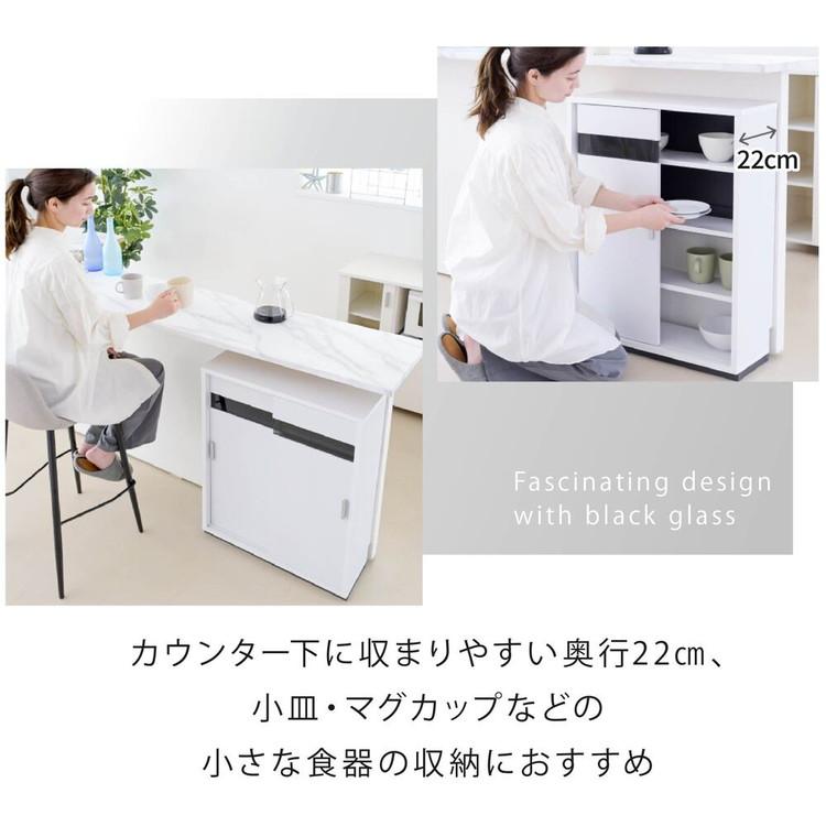 ◇大阪府 神戸市 配達料無料！◇薄型キャビネット◇引き戸◇収納