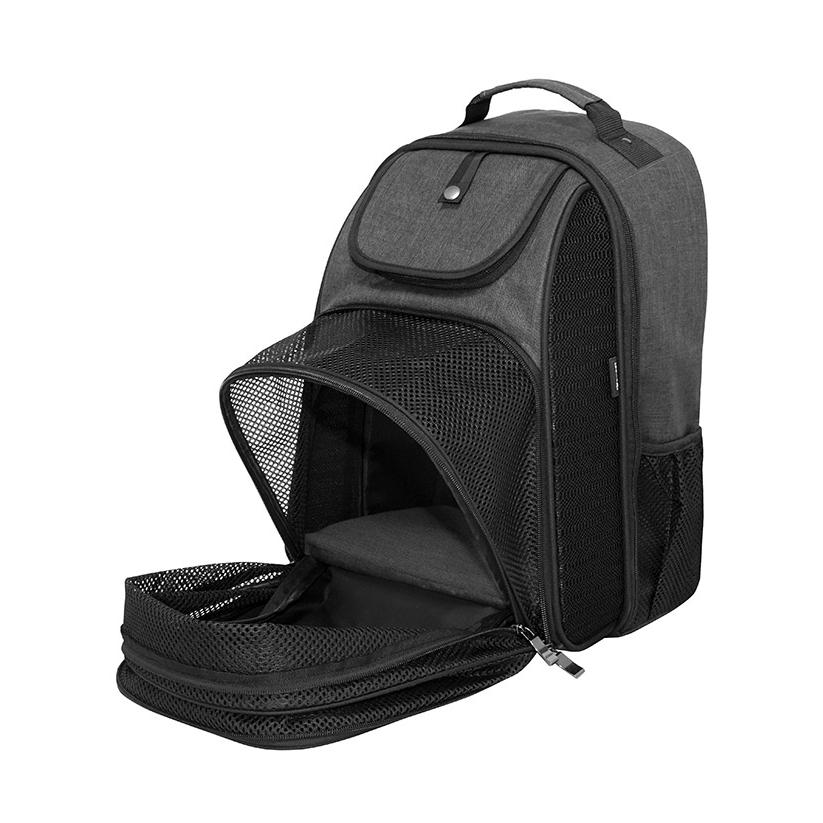 コンビ コムペット バックパックパエナクールBK Compet backpack paena cool キャリーバッグ バックパック compet combi 猫用品 猫 ペット用品｜recommendo｜08