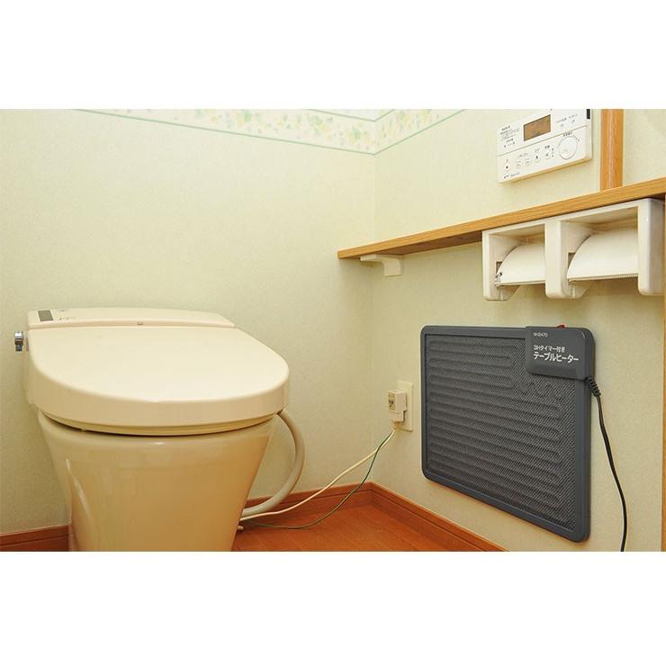 KREO テーブルヒーター タイマー付き KH-1800 デスクヒーター 足元