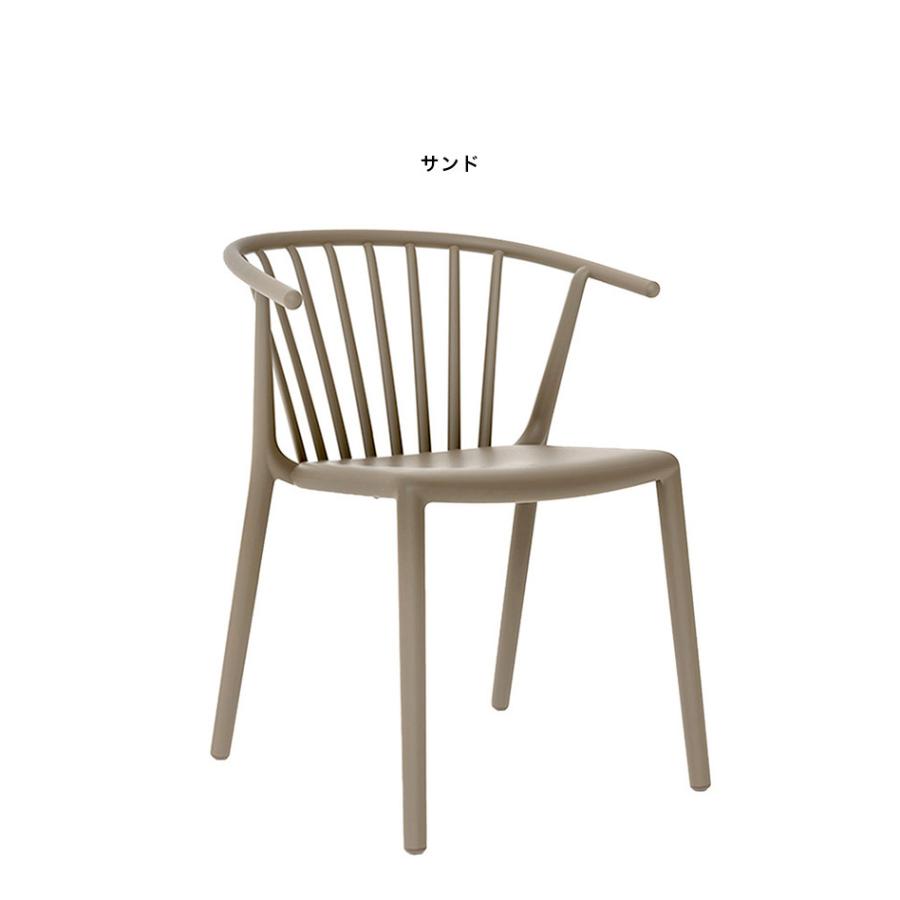 RESOL レソル ガーデンチェア 2脚セット WOODYチェア スペイン 樹脂製 