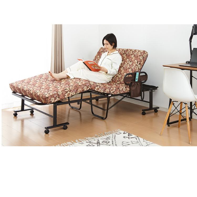 電動ベッド ウレタン使用 シングル 厚さ10cm 電動リクライニング