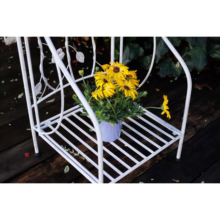 ポスト 置き型 フラワーレリーフスタンドポスト 幅42.5cm スタンド