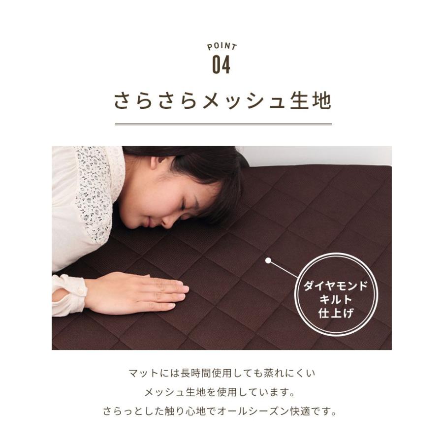折りたたみベッド メッシュ生地 黒 折りたたみベッド シングル 高反発 ウレタン 14段階 リクライニング