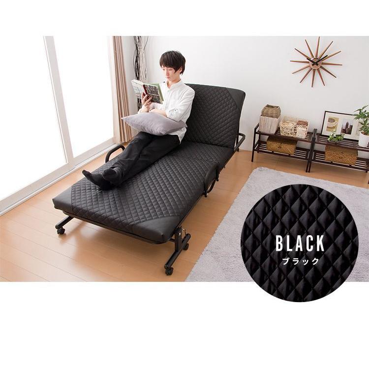 折りたたみベッド　キャスター付き　シングル 折りたたみベッド シングル ベッド キャスター付き 簡易ベッド