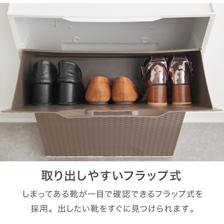 artplast アートプラスト イタリア製 シューズボックス 幅51cm 3個 
