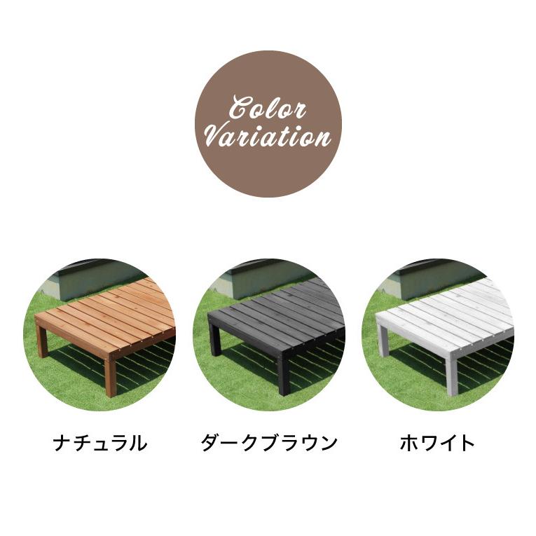 天然木 ウッドデッキ キット 0.5坪 セット 3点セット 天然木 ウッドデッキ キット 0.5坪 セット 3点セット