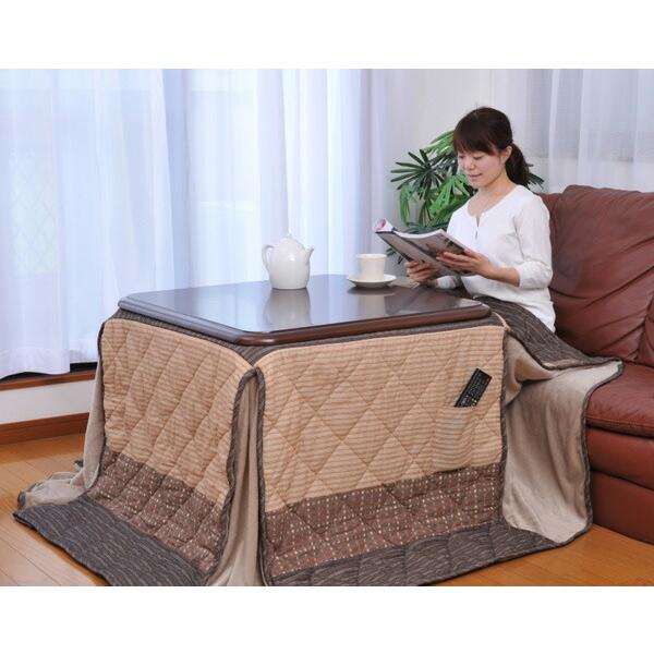 再再販 こたつ単品 高さ3段階調節できるリビングこたつ 75 105 こたつ コタツ 3段調整 代引不可 Cisama Sc Gov Br