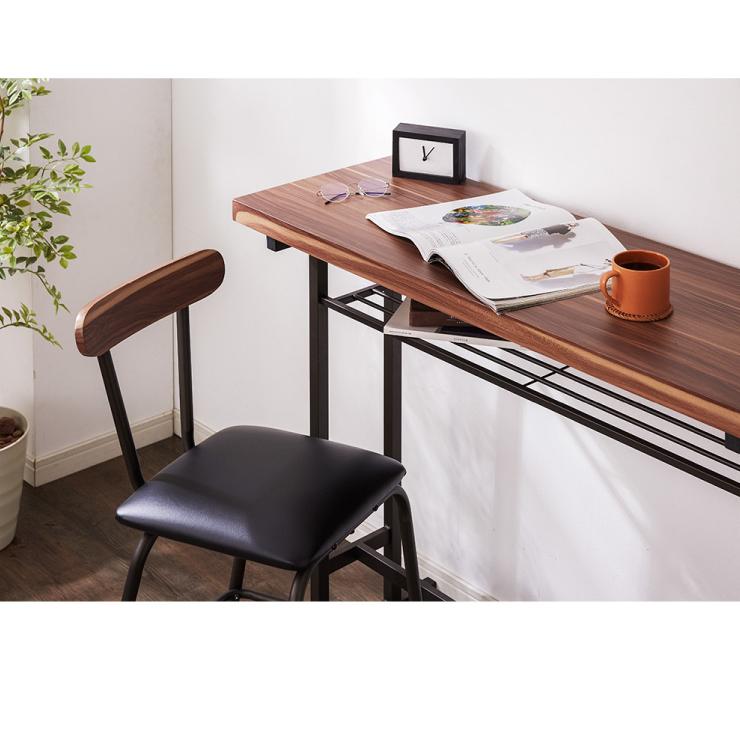 リコメン堂 カウンター3点セット カウンターテーブル カウンターチェア