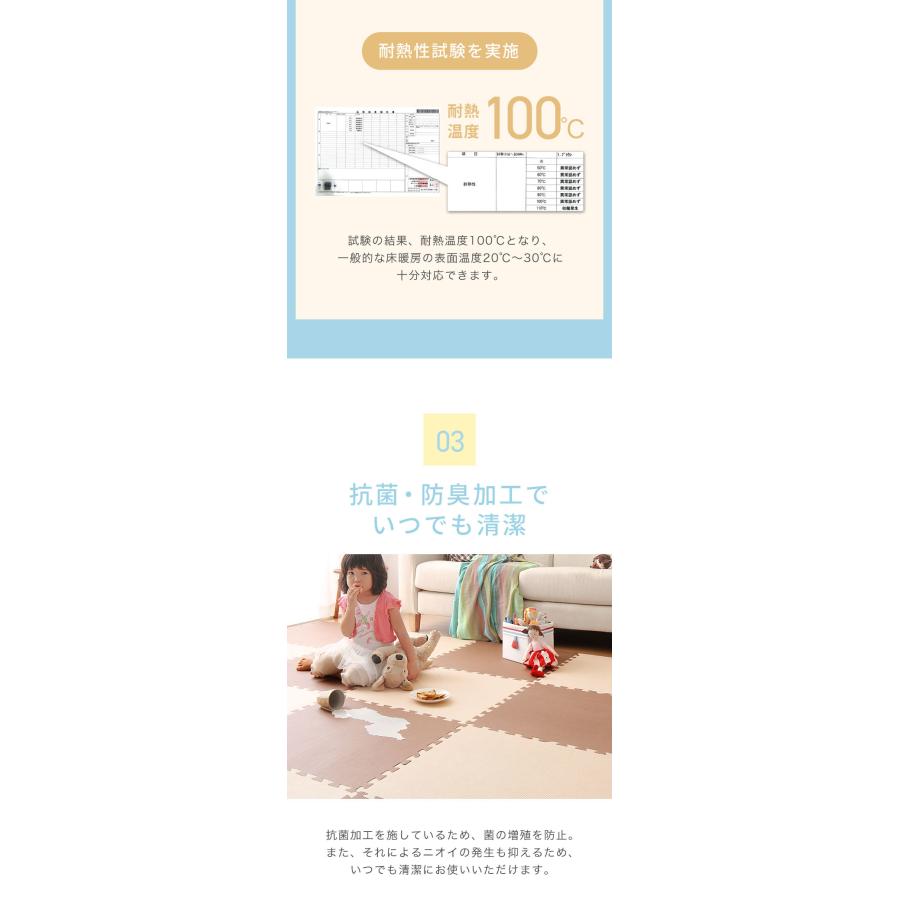 リコメン堂 ジョイントマット 大判 60cm 32枚 6畳相当 プレイ リコメン堂 ジョイントマット 大判 60cm 32枚 6畳相当 プレイ