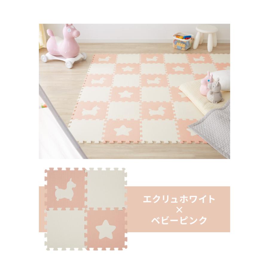 ジョイントマット 36枚 32x32cm キッズ ベビー 赤ちゃん 防音 断熱 かわいい 抗菌 防臭 床暖房 Rody ロディ | ブランド登録なし | 02