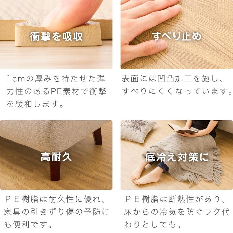 リコメン堂 ジョイントマット 木目調 大判 60cm 32枚 hauska! 6畳 安心