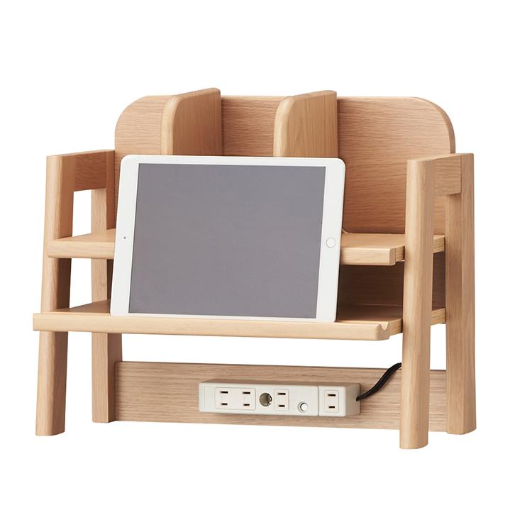 デスクシェルフ 幅42.5cm 木製 KOIZUMI コイズミ 完成品 デスク