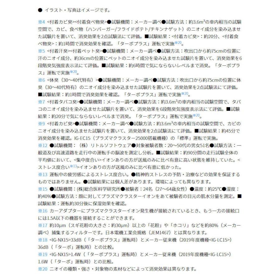 シャープ プラズマクラスターイオン発生機 IG-NX15-B 代引不可｜recommendo｜17