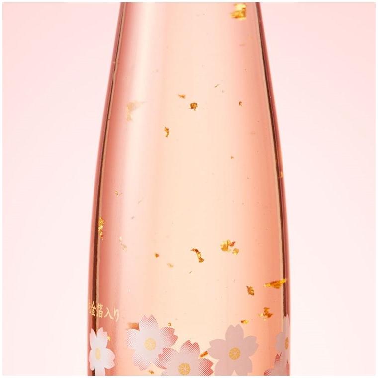 Japan Wine 桜 日本ワイン　純金箔入り 金箔入りロゼワイン Japan wine 桜 375ml ラッピング済みギフト 代引