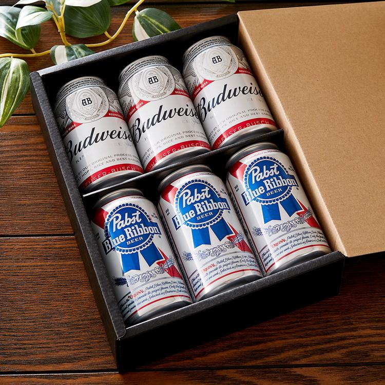 誕生日専用 アメリカビール飲み比べ 6缶 セット バドワイザー