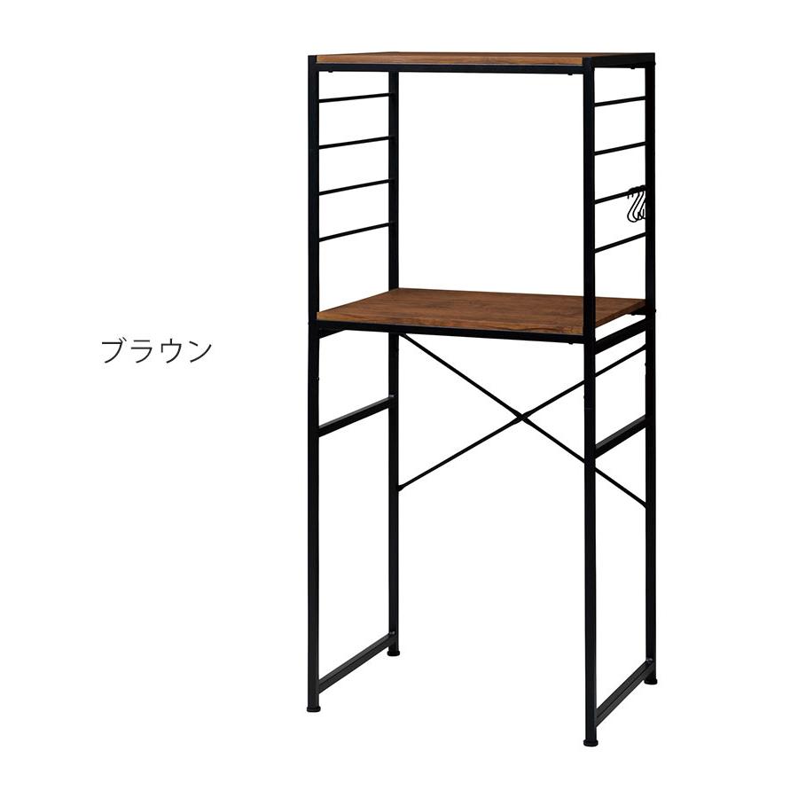 キッチンラック ゴミ箱上ラック 幅64 奥行45 高さ140cm 可動棚 省