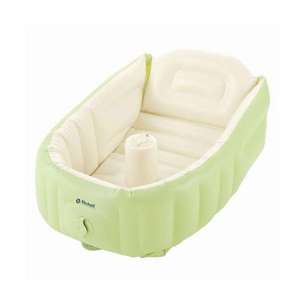 リッチェル ふかふかベビーバス プラス ベビー 育児 子育て 未使用品 保育園 保育 赤ちゃん かわいい 便利グッズ