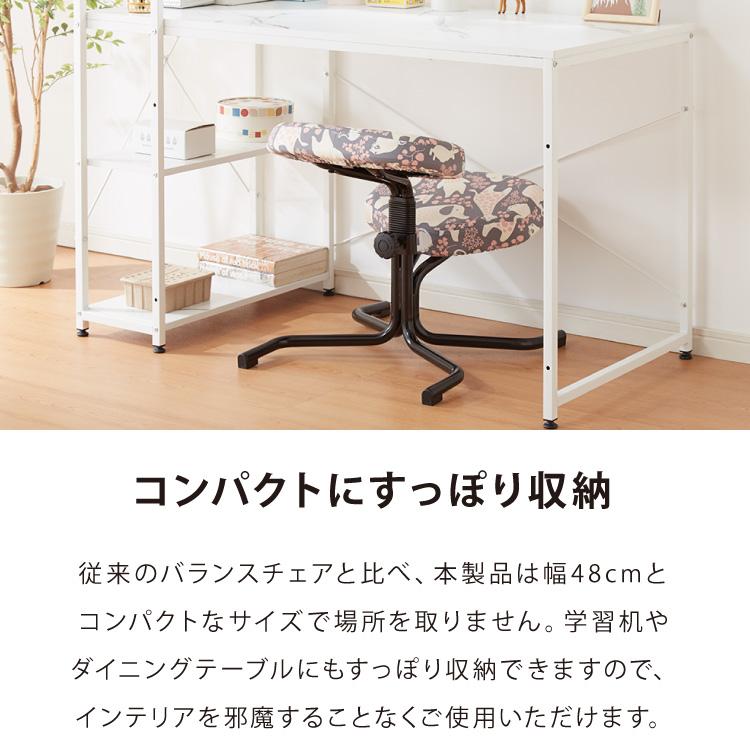 【正規品 3年保証】 balans バランスチェア N5070 姿勢保持 北欧 カバー 取り替えられる イス 椅子 学習机 リモートワーク 在宅 姿勢 学習チェア イス 代引不可の画像