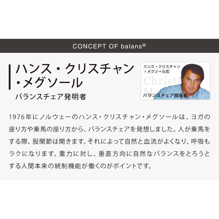 【正規品 3年保証】 balans バランスチェア N5070 姿勢保持 北欧 カバー 取り替えられる イス 椅子 学習机 リモートワーク 在宅 姿勢 学習チェア イス 代引不可の画像