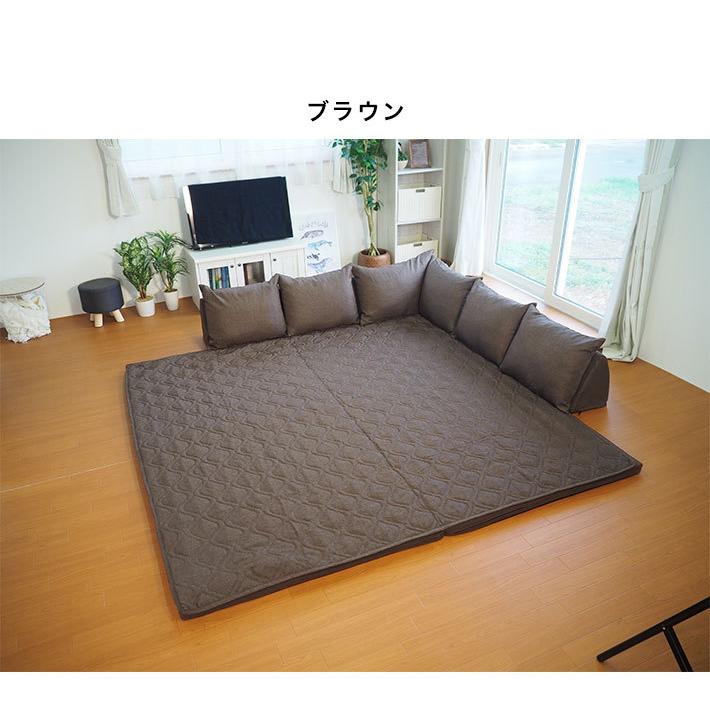 アキレス Achilles 日本製 コーナー クッション L型タイプ ソファ