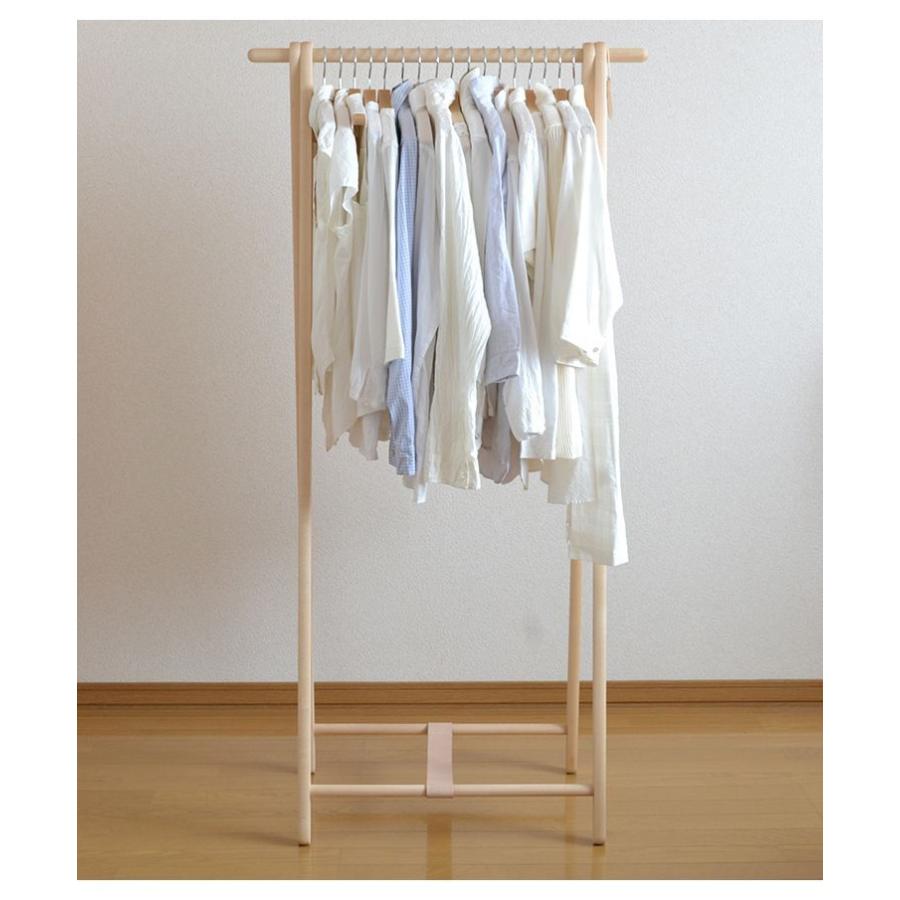cosine ドレスラック メープル コサイン 日本製 旭川家具 国産 ハンガーラック 収納 収納ラック 幅75.5cm シンプル 代引不可_3