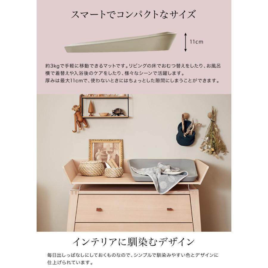 日本正規品 リエンダー Leander チェンジングマット トッパーセット トッパー おむつ台 オムツ おむつ ゴム製 替えマット 代引不可｜recommendo｜07