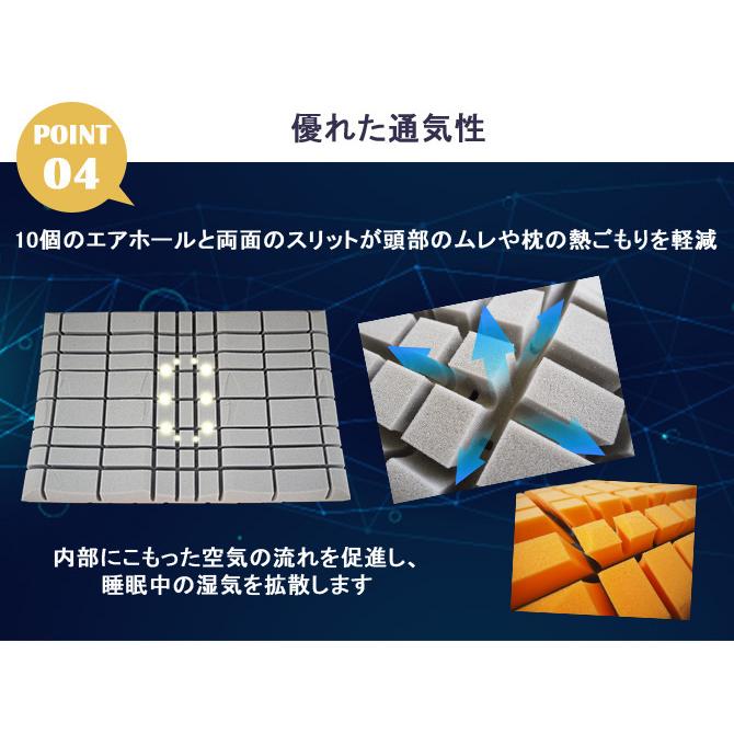 アキレス Achilles スリープ フロージョン ピロー 枕 まくら マクラ 洗える 安眠枕 快眠枕 横向き 寝返り プレゼント 至福の眠りに導くまくら 代引不可_11
