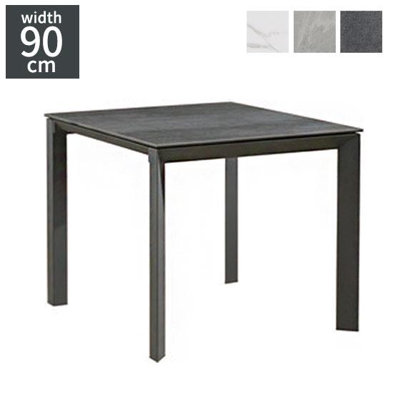 ダイニングテーブル 90x80 90cm 80cm セラミックテーブル セラミック