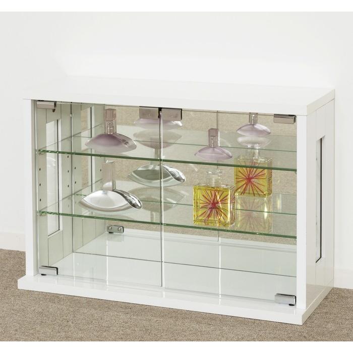 卓上コレクションケース　横型  (ホワイト) リコメン堂 クロシオ 卓上コレクションケース 横型 ホワイト 代引不可