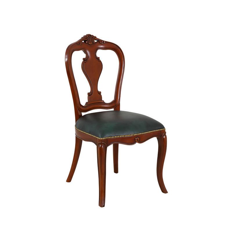 ダイニングチェア 完成品 マホガニー 天然木 ラッカー塗装 ヴァーサ