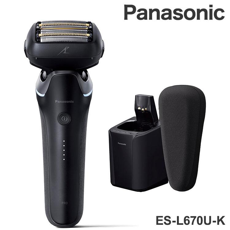 パナソニック シェーバー ラムダッシュ PRO ES-L670U-K 6枚刃 電動 髭 