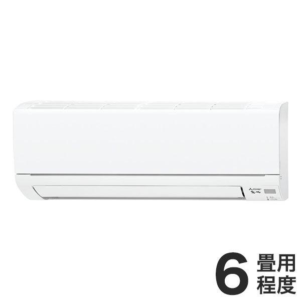 三菱電機 エアコン 霧ヶ峰 主に6畳 MSZ-GV2217-W ピュアホワイト 代引不可