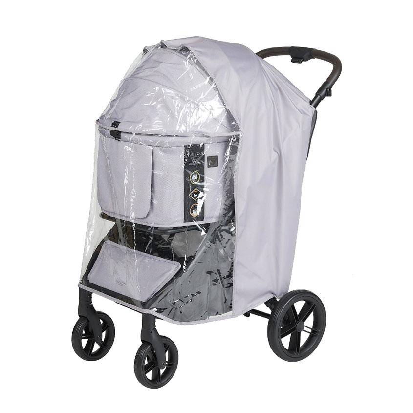 compet FikaGO フィカゴー レインカバー ロング Lサイズ グレー 純正