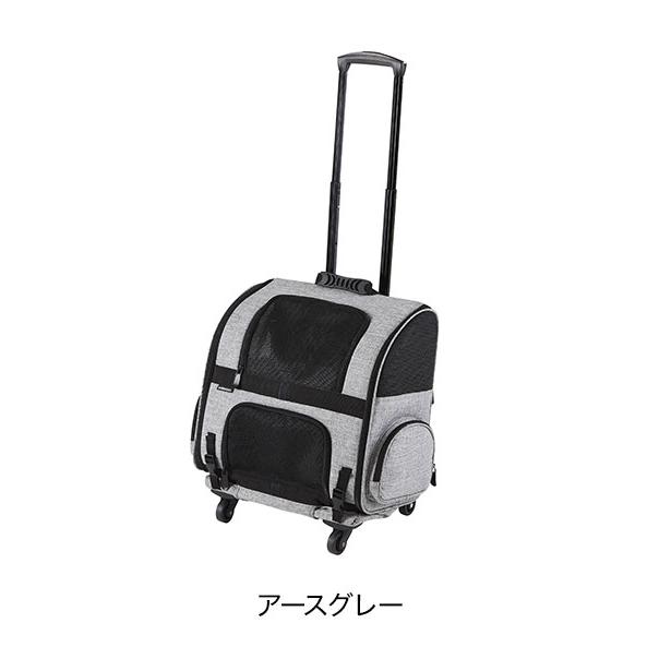 エアバギー　フィット　ペットキャリー キャスター付き グレー美品 エアバギー フィット AIR BUGGY FITT 耐荷重10kg キャスター付ペット
