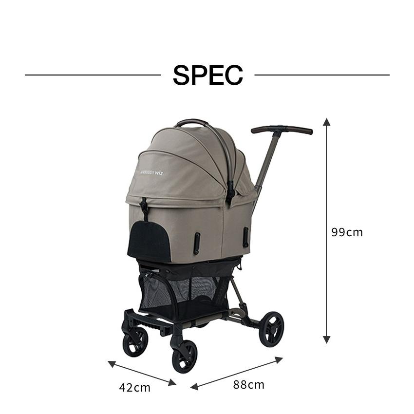 専用◯【美品】AIR BUGGY WIZ ペットカート AIRBUGGY FITT WIZ X ペットカート キャリー コット着脱可 耐荷重12kg
