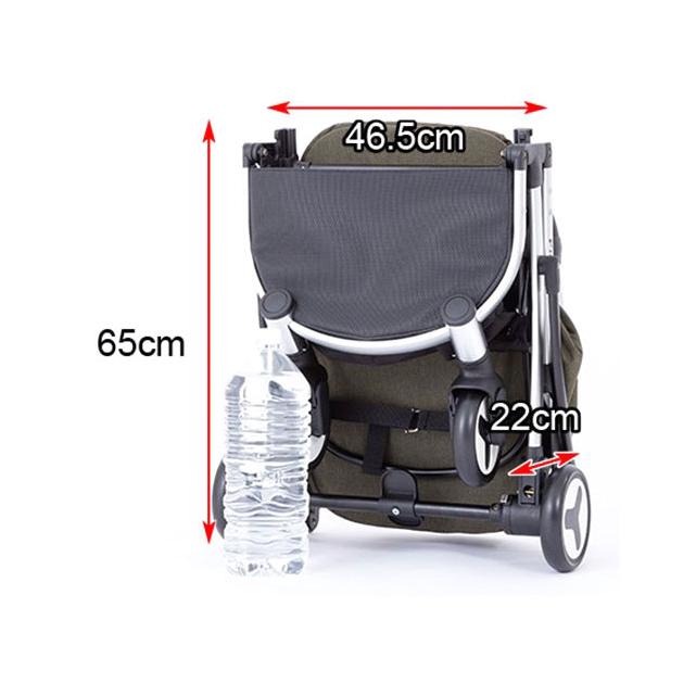 ピッコロカーネ ベーネ ペットカート コンパクト 折り畳み3段階 軽量