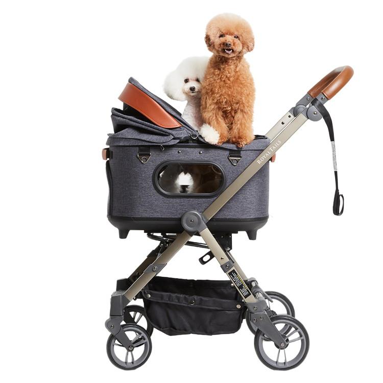 【新登場】 ロイヤルテイルズ グレイスクラシック ペットカート 多頭飼 飛び出し防止 キャリー ペットキャリー 車 ワゴン バギー 犬 犬用 買い物 お出かけ 旅行 【JS1251556132】(45100円)