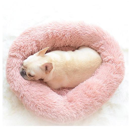 ペティファーム ふわふわ マカロンベッド M 犬用 ベッド クッション