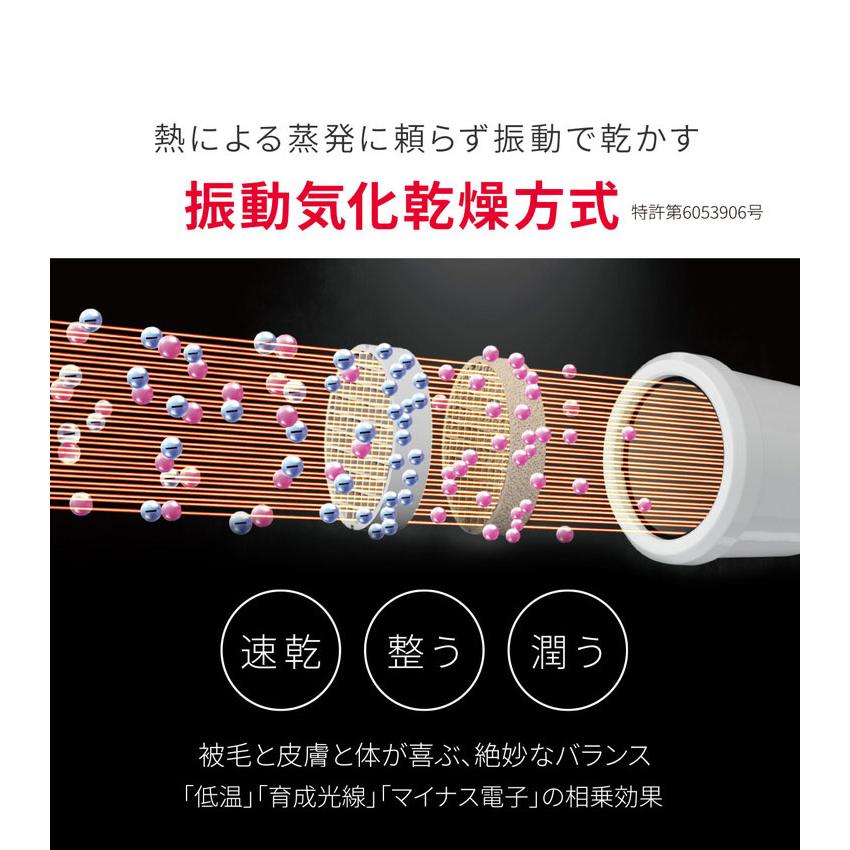 LOUVREDO ペット用 復元 ドライヤー 日本製 国産 1台4役 ハンズフリー