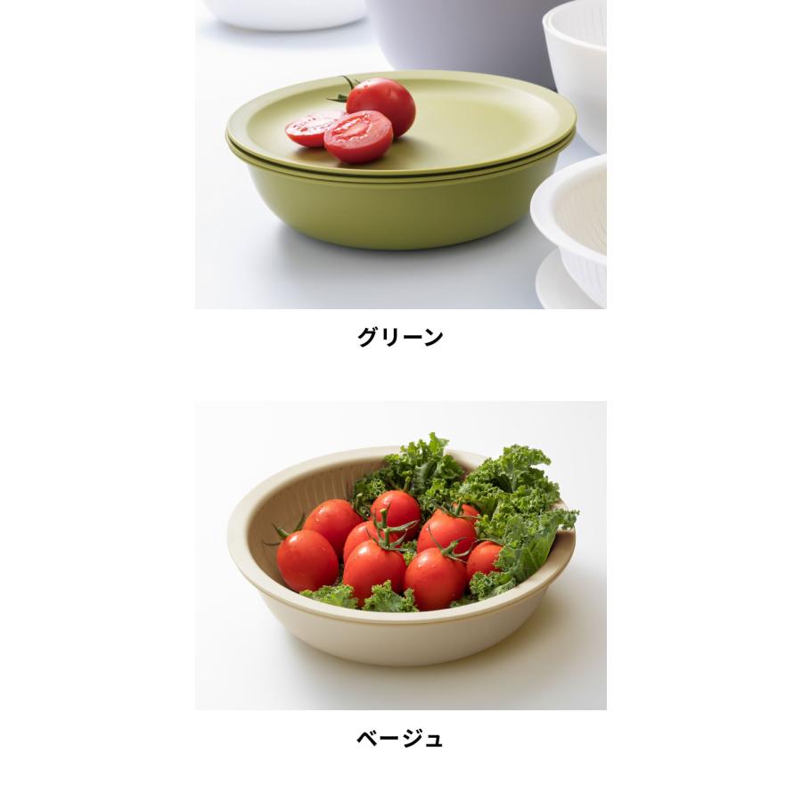 新色追加 like-it 米とぎ ザル ボウル プレート 6点セット 食洗機対応