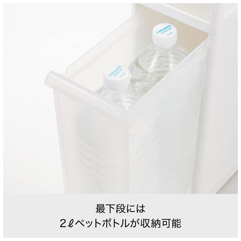 ライクイット like-it キッチン収納 耐熱木天板 ストッカー ワイド 約 